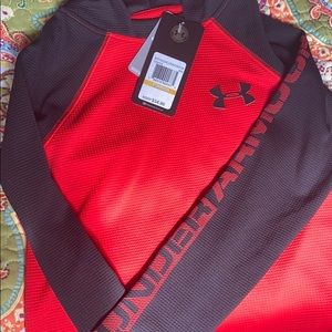 UA hooded shirt